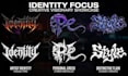 create a custom y2k artist logo