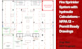 design fire sprinkler system with hydraulic calculations for permit