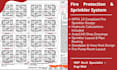 design nfpa complaint fire sprinkler drawing