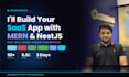 develop a full stack saas app with mern stack and nestjs
