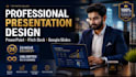 create modern and engaging powerpoint slides presentation