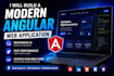 build a professional angular web application