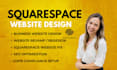 build high converting squarespace portfolio website design, redesign squarespace