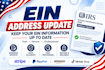 update your ein address from irs