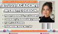 study academy website, education website, online learning website