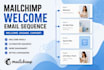 create a mailchimp welcome email sequence that converts