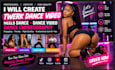 create twerk dance video, heels dance, dance video, dance choreography