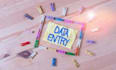 do fast data entry and excel formatting