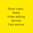 do short video editing, tik tok , etc