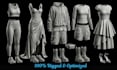 make custom fitted mesh second life clothes using clo 3d and marvelous designer