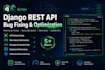 fix django and django rest framework bugs