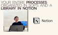 create your sops and build a sop library in notion