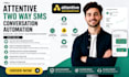 attentive two way sms conversation automation personalization setup