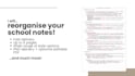 create aesthetic handwritten study notes
