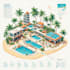 make detailed isometric maps for business and tourism