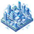 design modern isometric event and venue maps