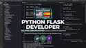 build a custom full stack web app using python flask