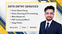 do data entry, excel data entry and PDF conversion