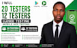 20 testers 12 testers closed testing mobile app testing