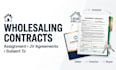 draft real estate wholesaling contracts, assignment, and jv agreements