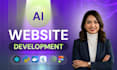 develop ai website development, ai chatbot, ai software as full stack developer
