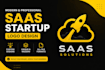 design a modern tech startup saas ai saas software technology logo