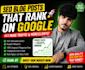 write professional SEO blog posts and articles