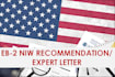 write recommendation letter for eb1a, eb1b and eb2 niw petition