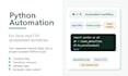 automate repetitive excel and CSV tasks with python