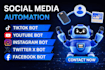 develop social media bot, tiktok bot, instagram bot, twitter x bot, youtube bot