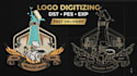professionally digitize your logo for embroidery machines