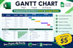 create professional gantt charts in excel