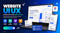 design professional user friendly figma uiux for website