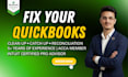 do quickbooks cleanup, reconciliation and financial statements
