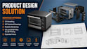do 3d cad design and 3d printing design using solidworks