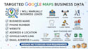 collect targeted local business leads from google maps