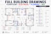 draw architectural floor plan electrical plumbing plan complete mep drawings