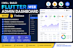 flutter web admin dashboard with firebase