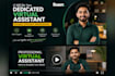 design attractive social media thumbnails logo