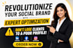do linkedin facebook and instagram profile optimization