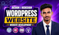 design redesign wordpress website and website development using elementor