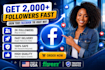 get you 2,000 real and targeted USA facebook followers