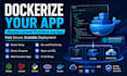 dockerize your nodejs, laravel, python, or any app
