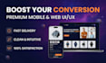 figma website design, website uiux design, figma design, mobile app ui ux