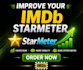 do imdb page promotion and starmeter rank