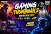 design amazing youtube thumbnails for games and videos