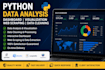 develop python data analysis, visualization and dashboard