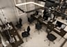 renovate office interior rendering, workspace visual,coworking area,lobby design