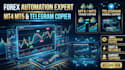 code mt4 mt5 trade copier, telergram trade copier, forex copier, signal copier