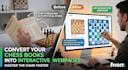 convert chess books into readable websites